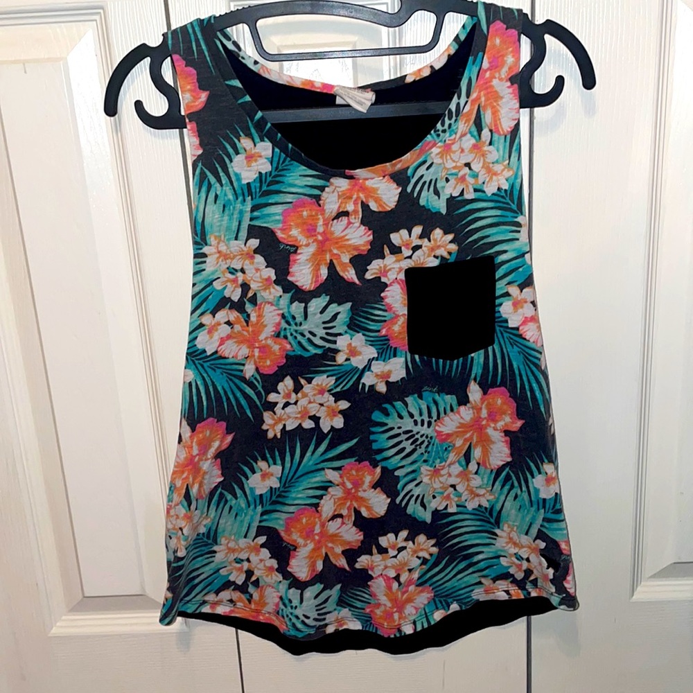 🌺🌴XS Womens Tropical PINK by Victoria’s Secret Tank Top🌴🌺